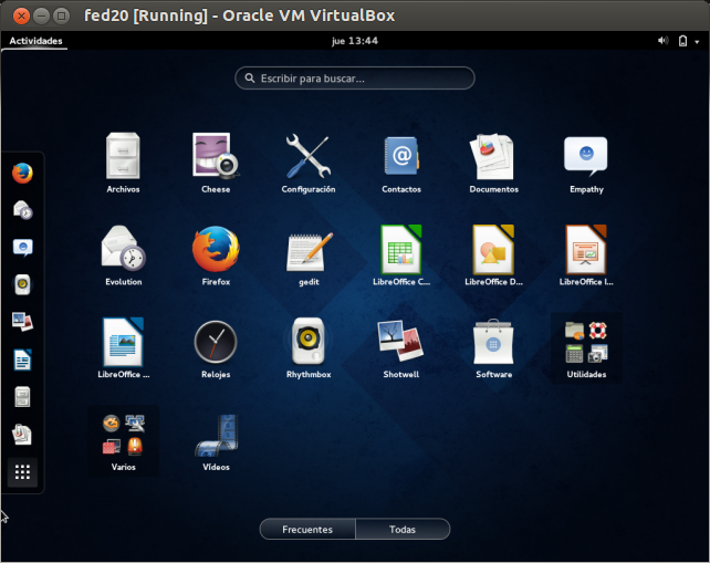 DriveMeca instalando Linux Fedora 20