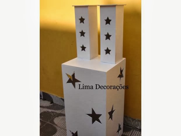 Luminária de mesa estrela