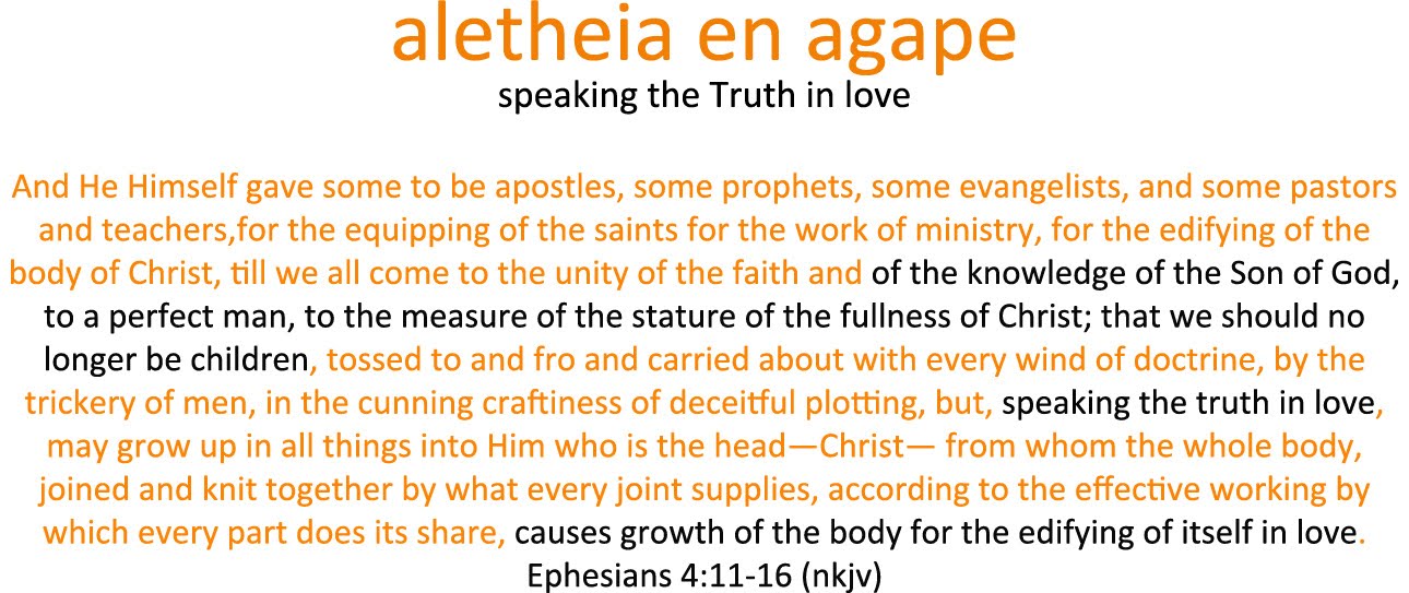 Aletheia en Agape