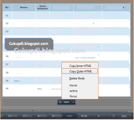 Cara Membuat Copy Paste Artikel dan Tabel