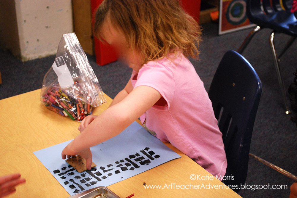 Adventures of an Art Teacher Stamp Printmaking