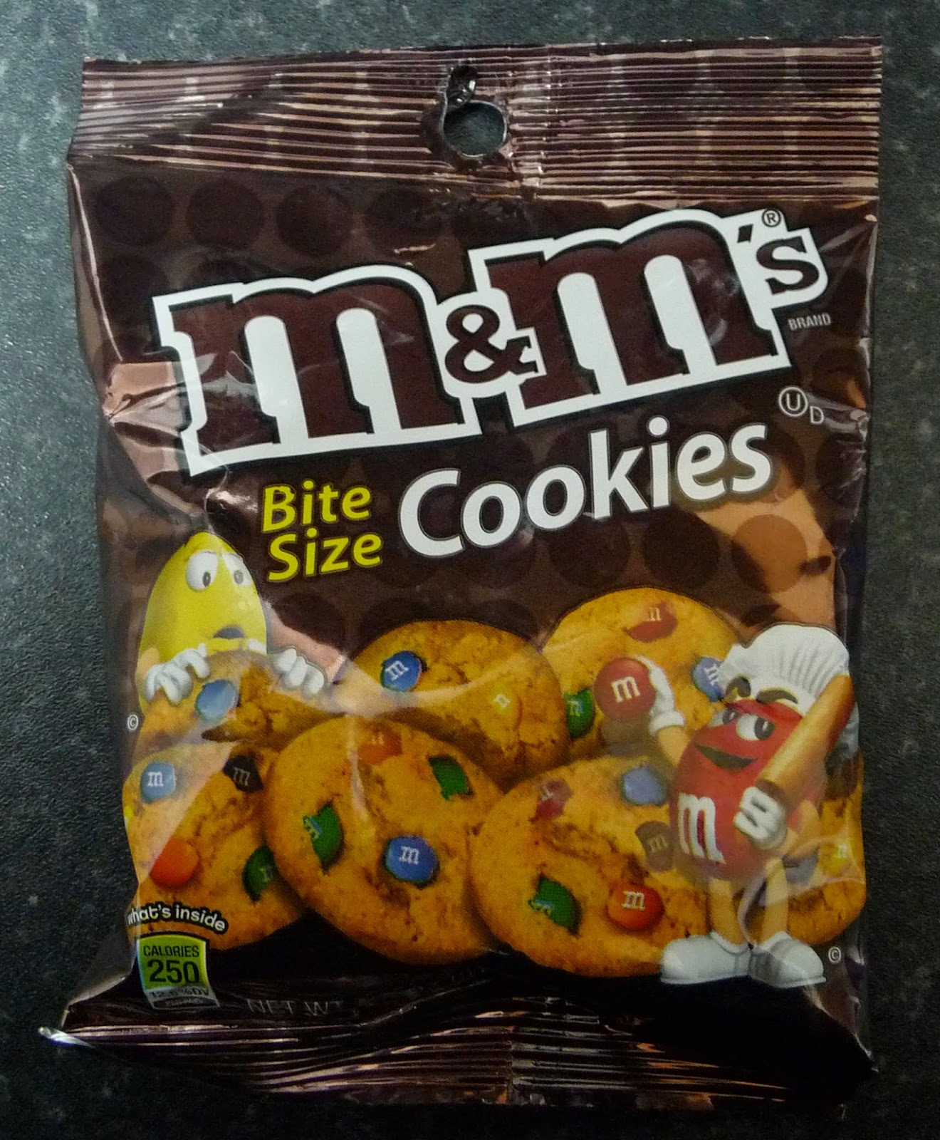 Something to look forward to M&M's Cookies Bite size