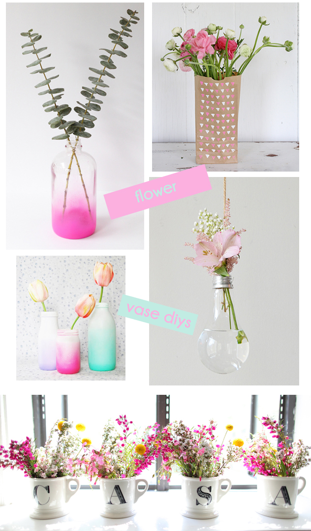 A Bubbly Life DIY Crush Flower Vases