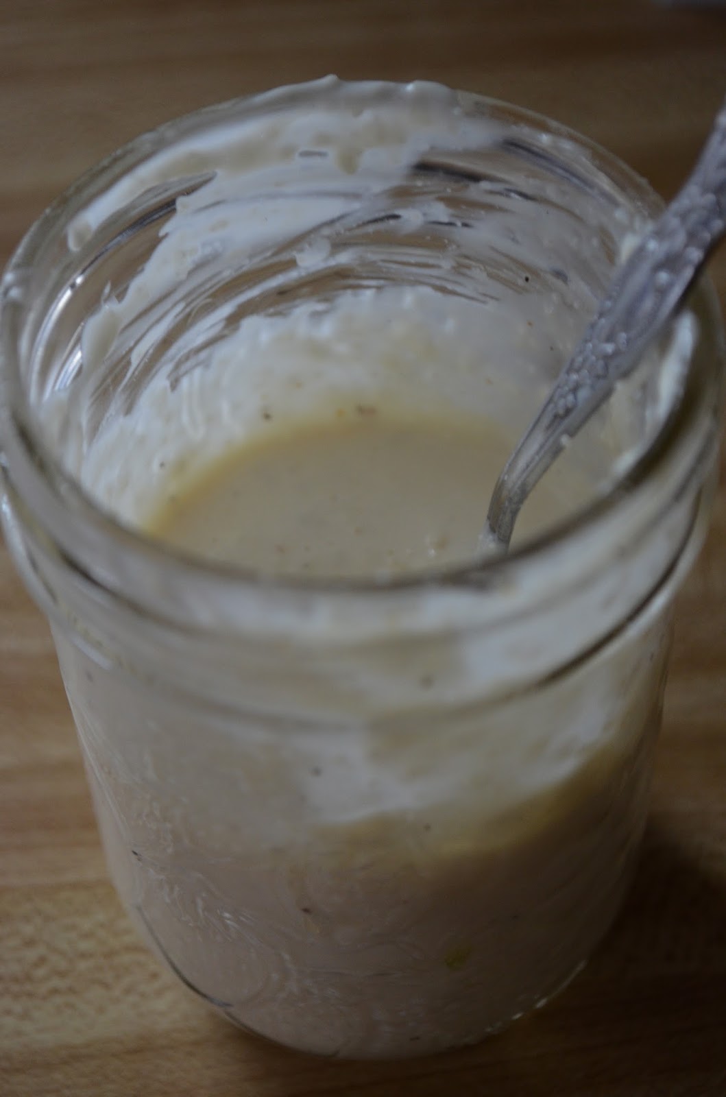 kitchen Creamy Garlic Salad Dressing