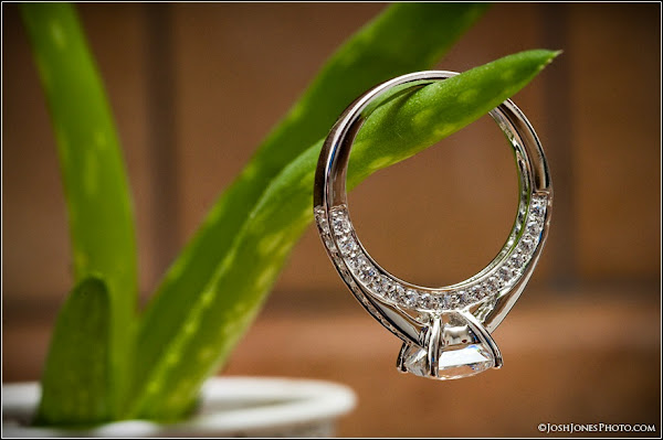 Expensive Diamond Engagement Ring Photo shoot