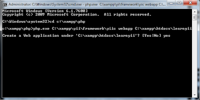 Install YII Framework on XAMPP Windows 7 Install YII Framework on XAMPP Windows 7