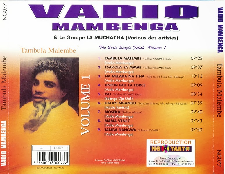Vadio Mambenga - tambola malembé  Ng077_Verso