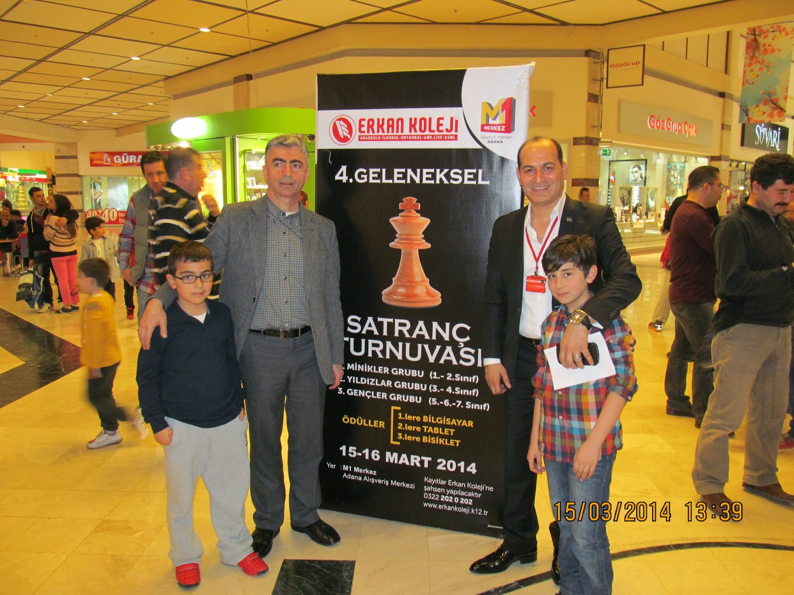 adana satranc spor kulubu assk erkan koleji turnuvasinda