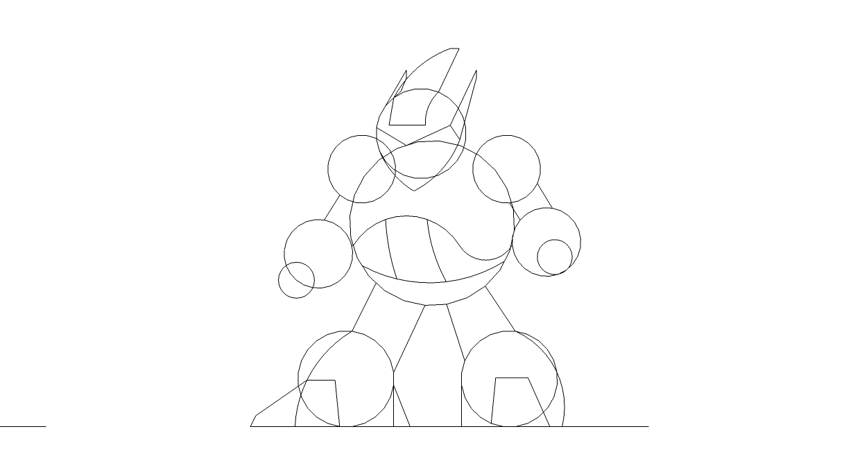 Belajar Menggambar MENGGAMBAR ROBOT