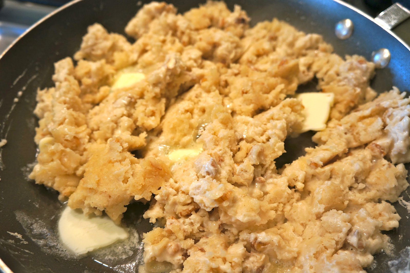 Pine Creek Style Scrambled Pancakes for Breakfast...What?