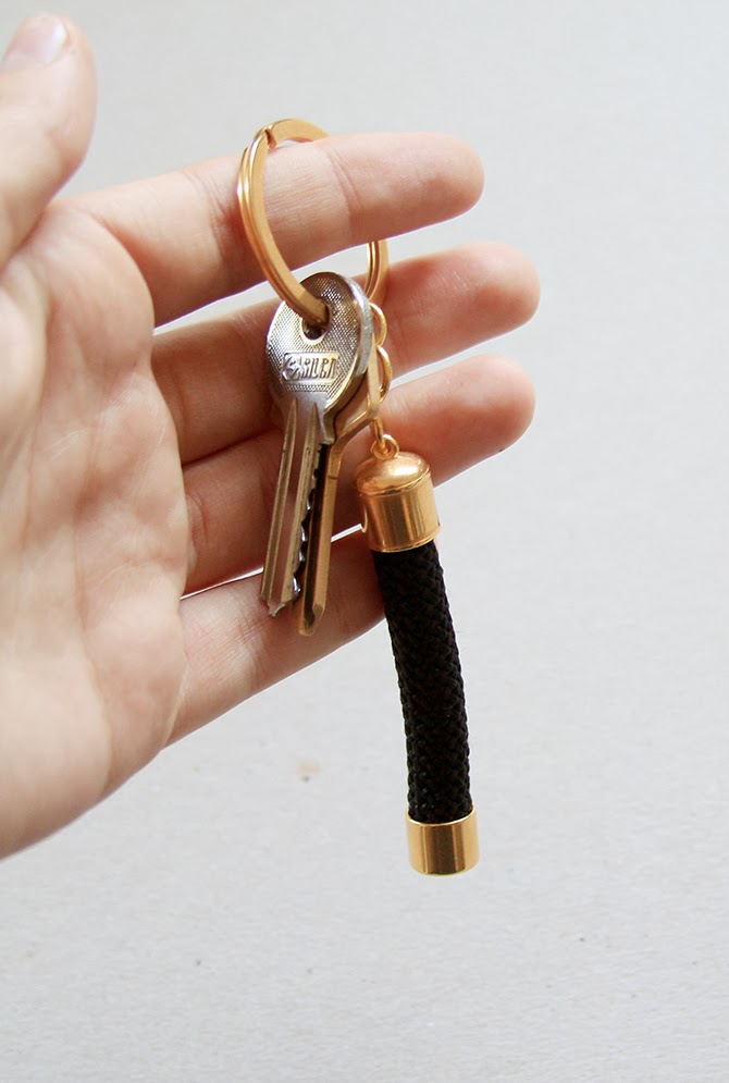 DIY key chains minimal crafts