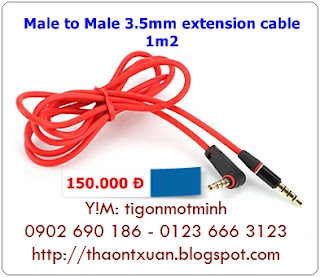 Jack chuyển 2.5, 3.5, 6.3 và dây cáp nối dài cho tai nghe, loa - 34
