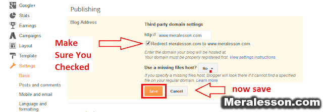 How To Add Custom Domain Name To Blogger