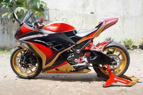 modifikasi Ninja 250 terbaru