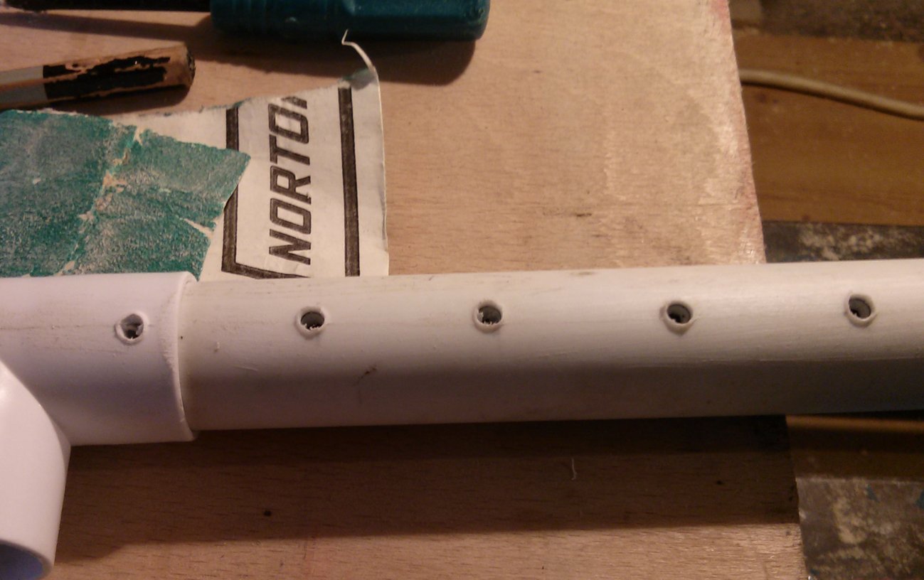 The Shed And Beyond Home made dribble bar