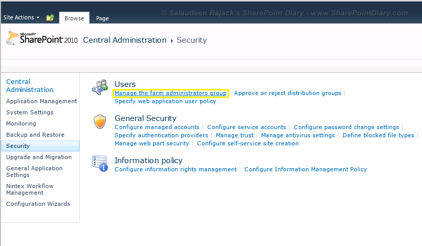 how to add sharepoint farm administrator how to add sharepoint farm administrator
