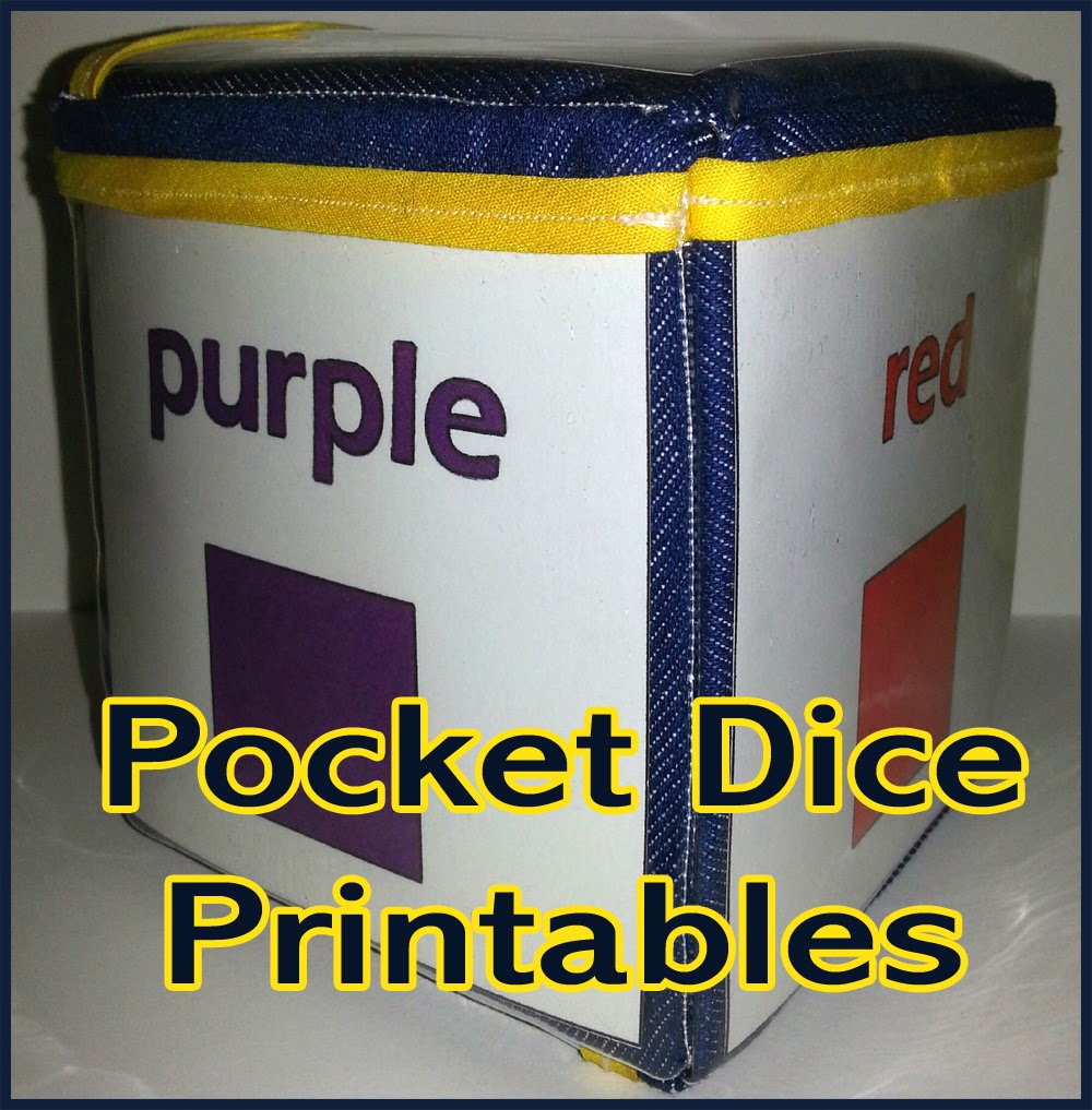 Perfection Made Simple Bird Counting Game Pocket Dice Printables