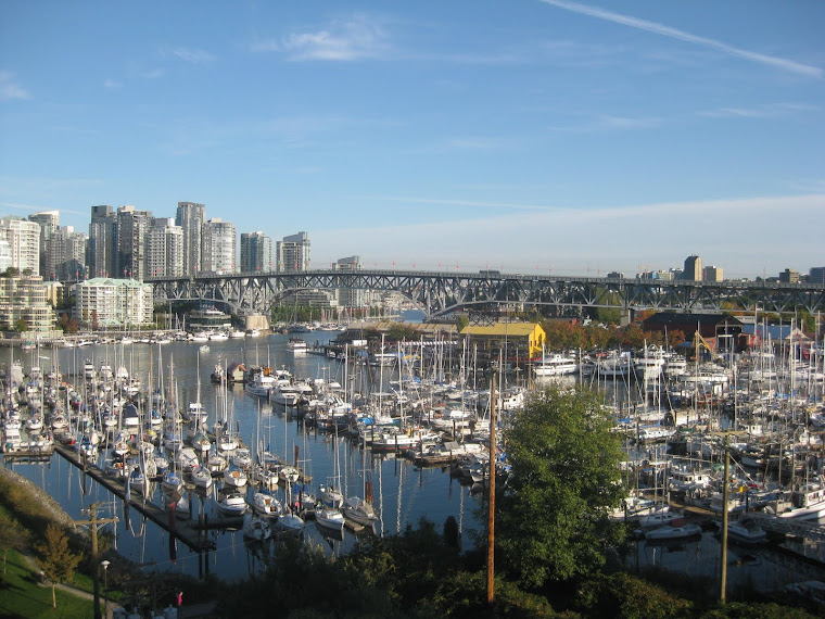 Downtown Vancouver from the Burrard Bridge