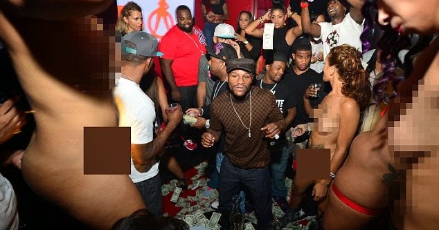 The Bizzare World of Floyd Mayweather: The Money, Strippers & $15m scam...