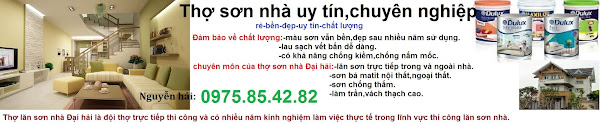 Thợ sơn nhà giá rẻ tại hà nội