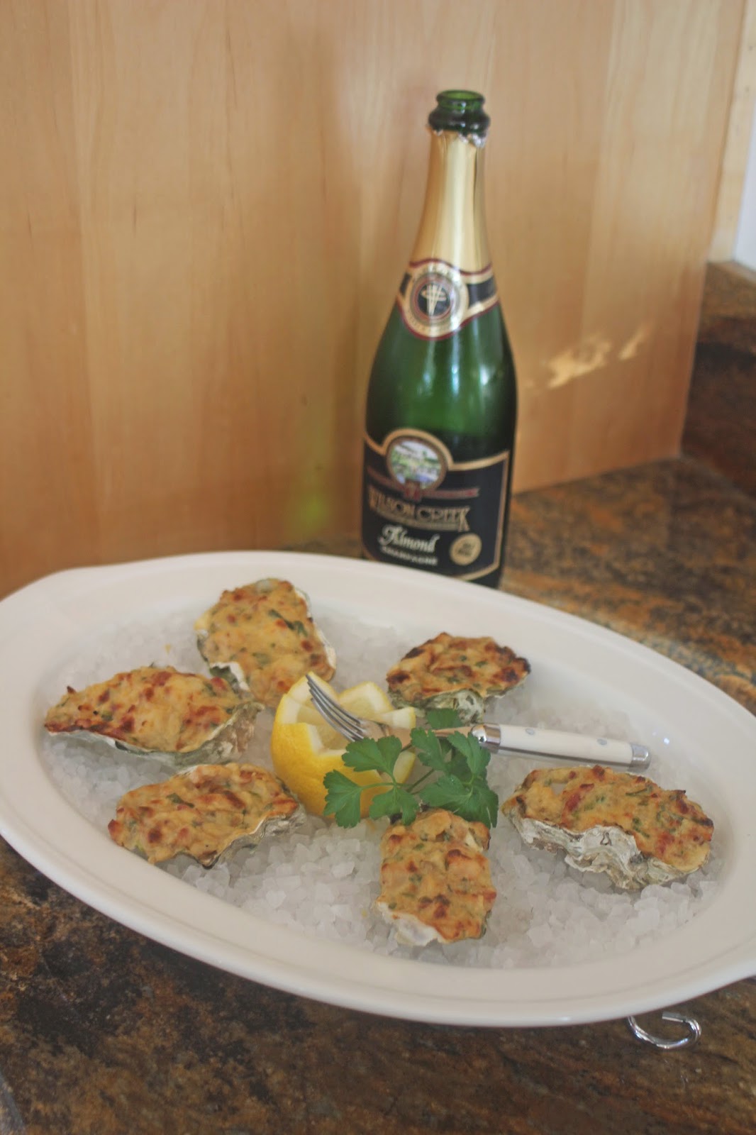 The Grub Files Cooking with Camissonia Oysters Bienville