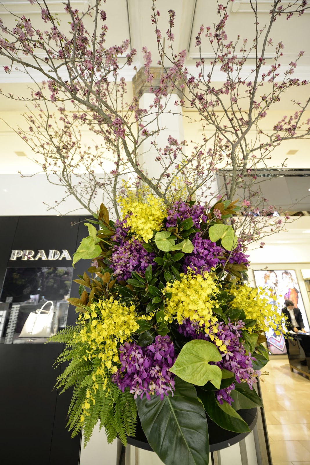 Urban Flower David Jones Flower Show 2014 in the Sydney CBD