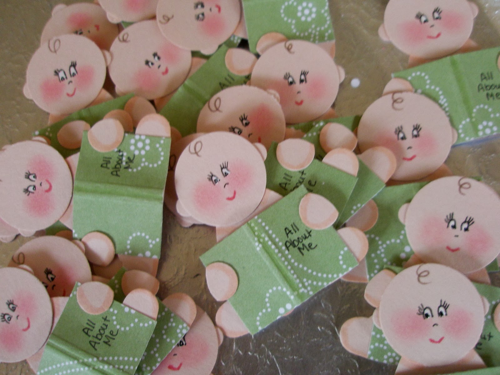 Paper Vernissage Baby Bookmarks