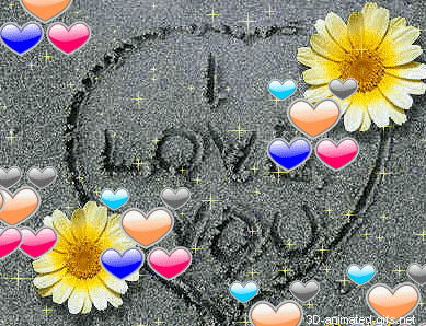 3D Gif Animations - Free download i love you images photo background  screensaver e-cards: i love beach sun summer flower heart photo animated  gifs Welcome to sun ... To save your favorite