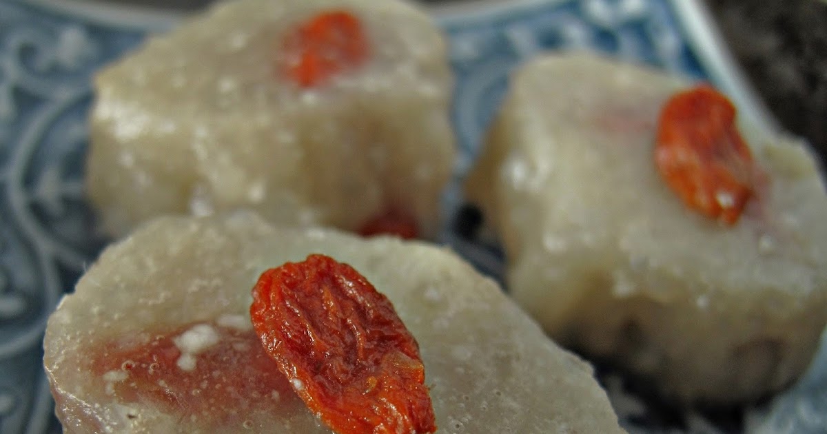 MzTasty's Kitchen, Savor The Flavor Water Chestnuts Jelly/Ma Ti Gao