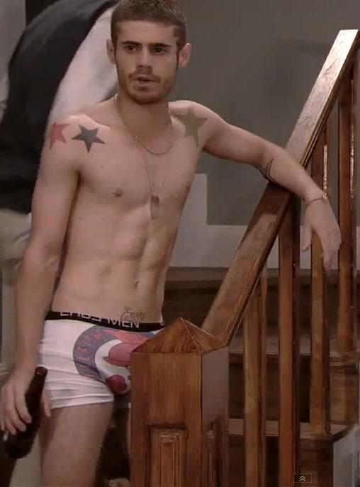 Gastón Soffritti en boxer