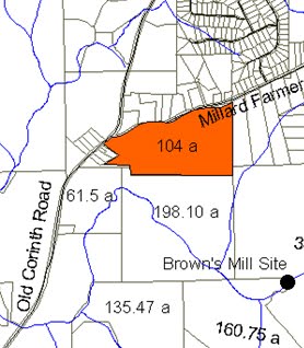Coweta County Parcel Map The Civil War Picket: February 2011