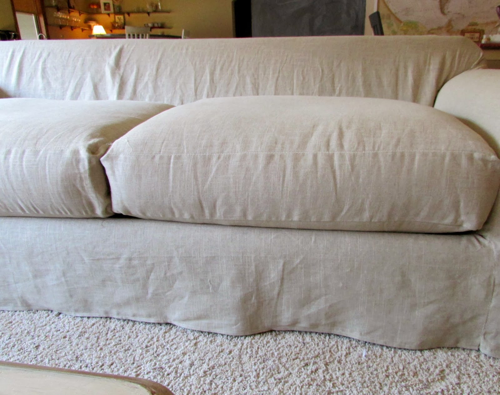 SimplyLinen Linen Slipcovered CouchTutorial