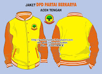 JAKET PARTAI BERKARYA  DPD ACEH TENGAH