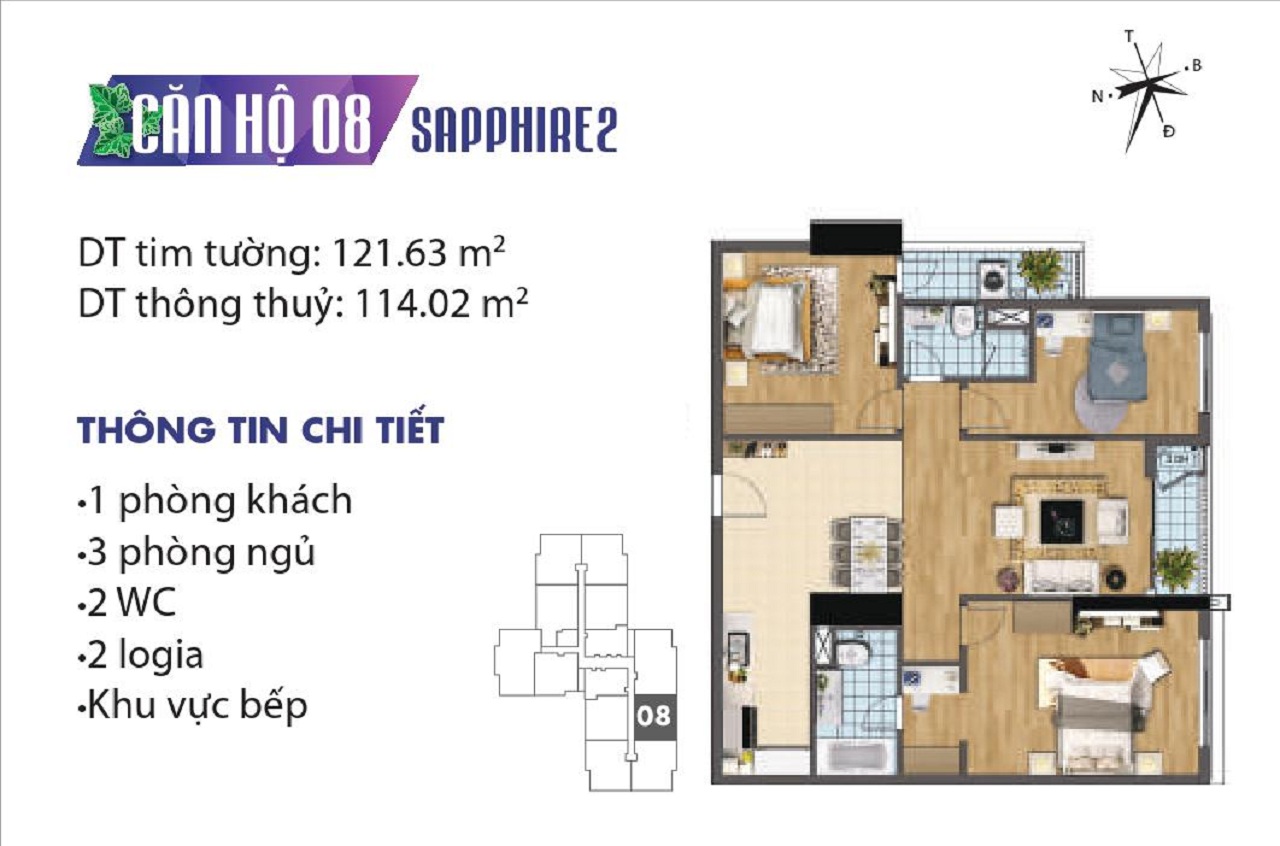 Mặt Bằng Chung Cư Goldmark City Tòa SapPhire 2 Mặt Bằng Chung Cư Goldmark City Tòa SapPhire 2