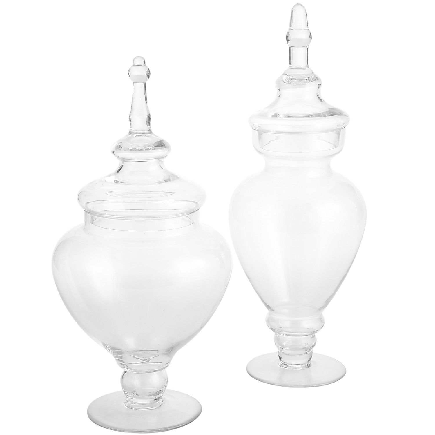 Me, My Food, & My Creativity Crystal Embellished Apothecary Jars