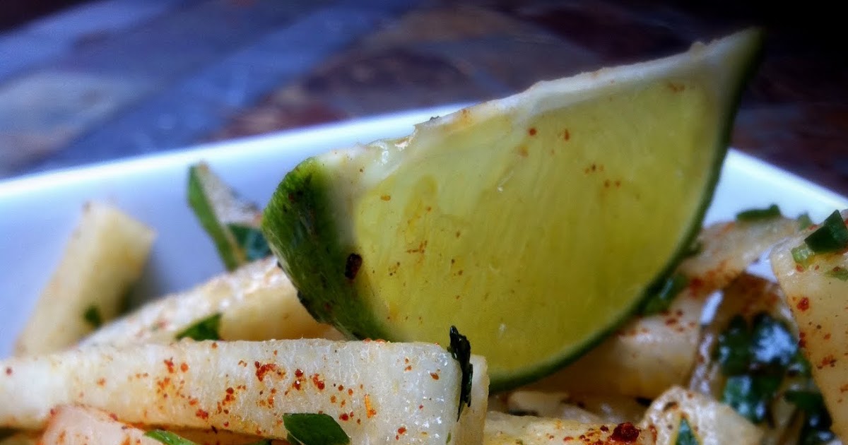 Jen's Gone Paleo Jicama Salad w/CilantroLime Vinaigrette