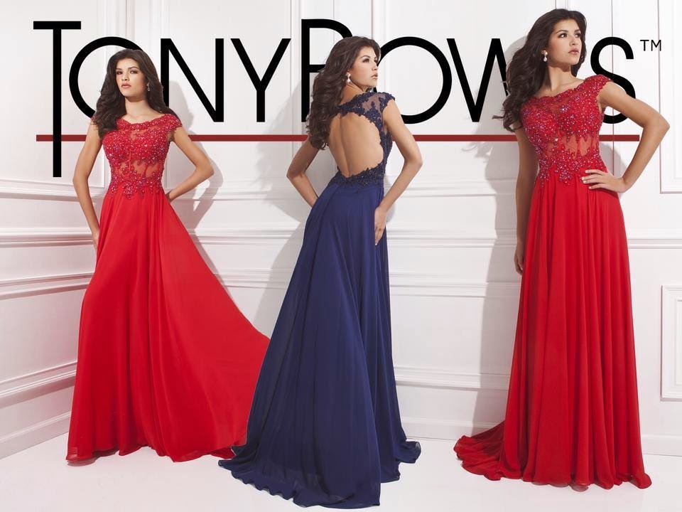 Latest Party Wear Proms & Gowns For Young Girls By Tony Bowls WFwomen