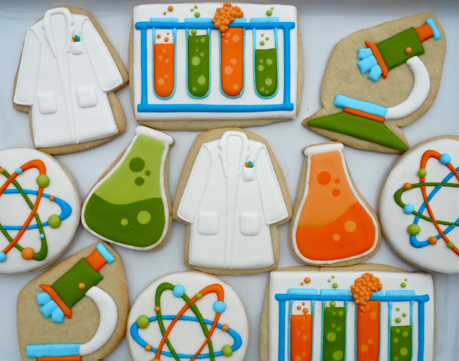 .Oh Sugar Events Mad Scientist Cookies