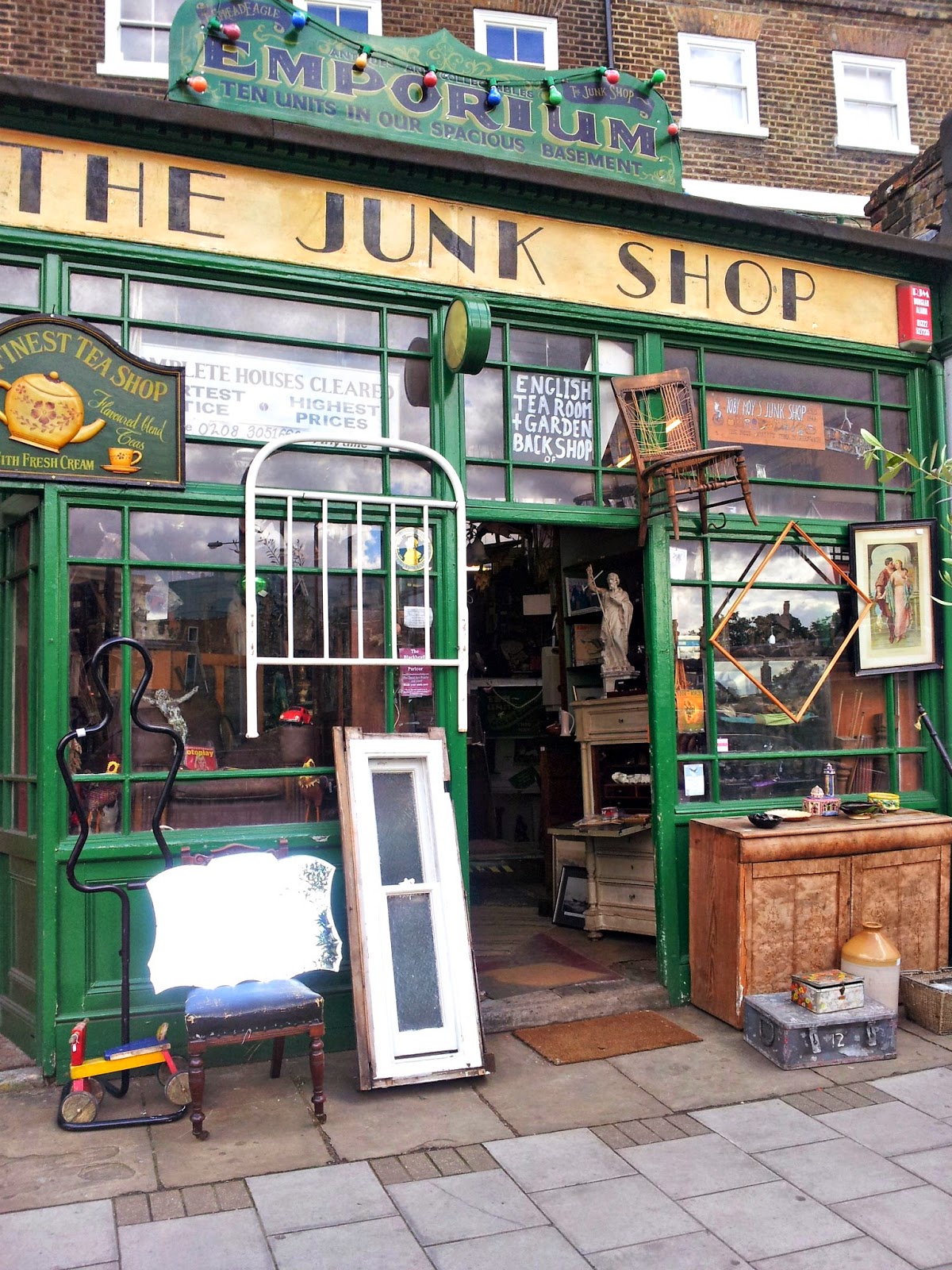 Coffee Tea Me The Junk Shop Tea Room Greenwich