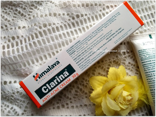 Himalaya Herbals Clarina Anti Acne Cream Review