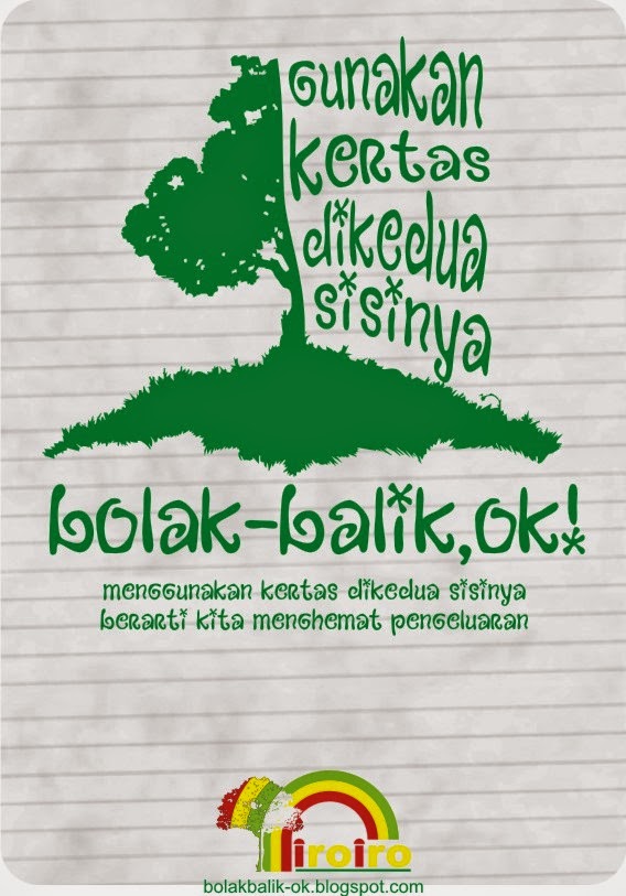 Sudahkah Anda Hemat Kertas untuk Selamatkan Bumi?