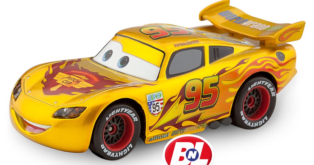 ON BUY N LARGE Cars 2 Lightning McQueen Die Cast Car Chase Edition