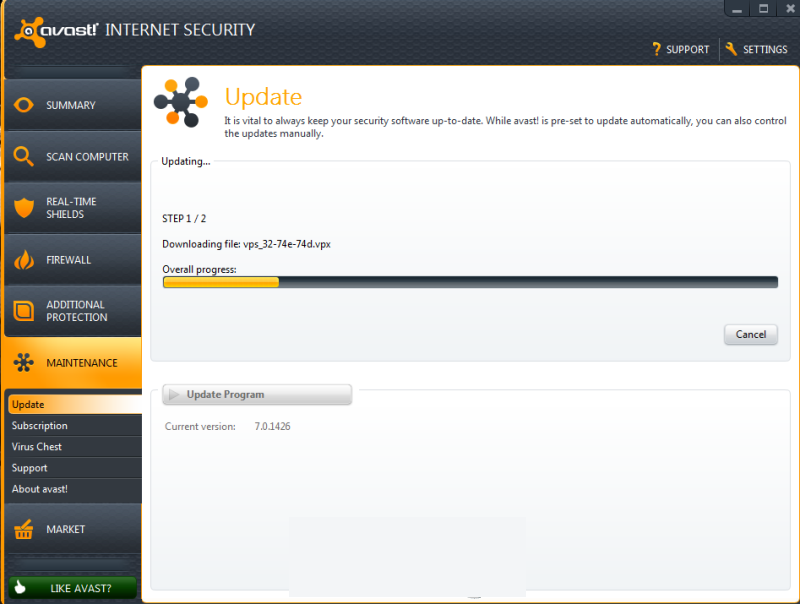 SOFTWARE: Avast! Free Antivirus 701474 serial
