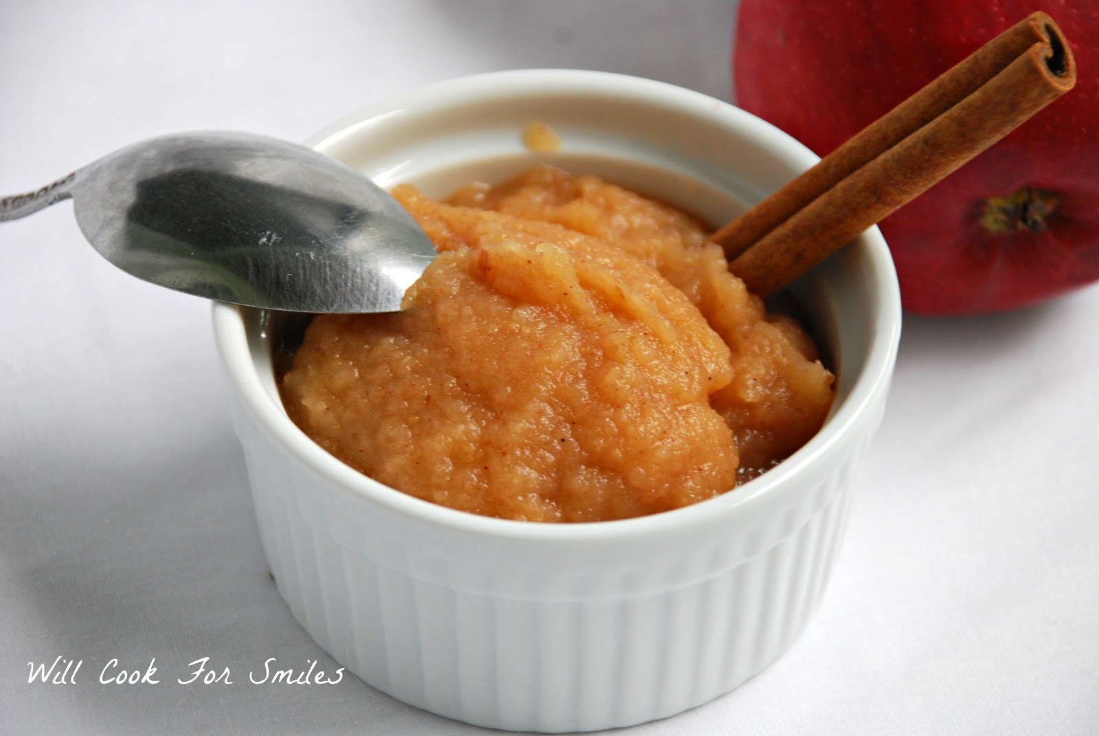 Baked Homemade Applesauce Will Cook For Smiles