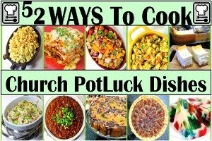 Holiday, Family Church PotLuck Dishes