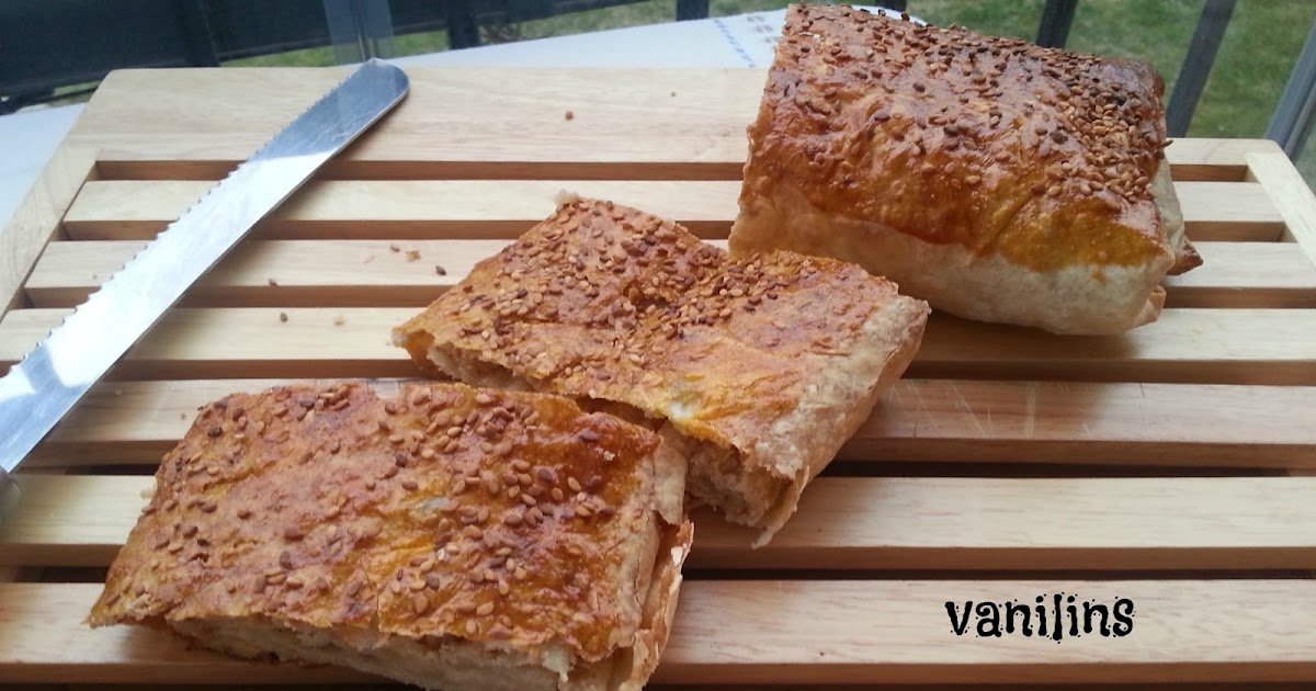 Tahinli börek Vanilins