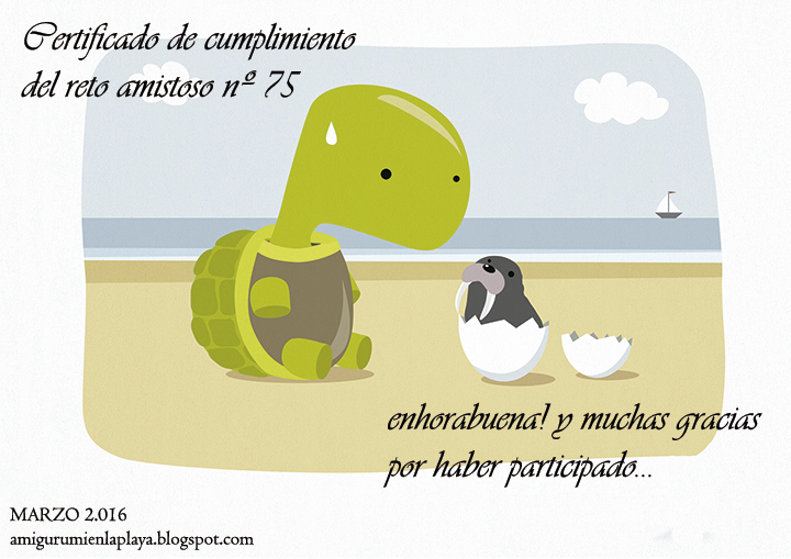 Certificado de cumplimiento nº 75