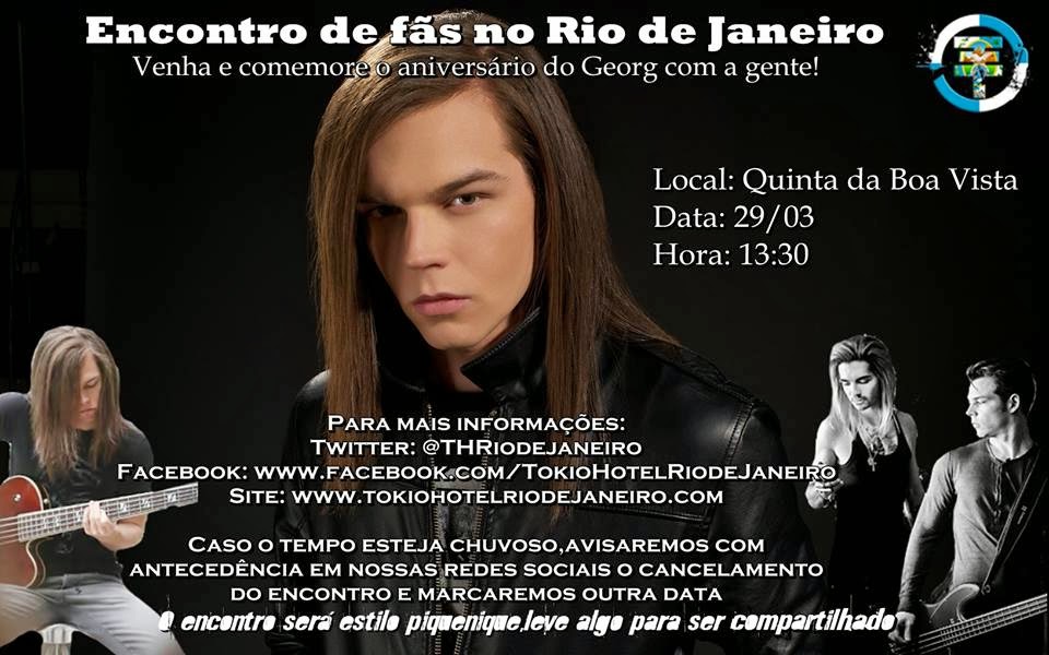 Encontro de Fãs no Rio de Janeiro: B'day Georg - 29/03/2014 Encontro+de+F%C3%A3s+no+Rio+de+Janeiro