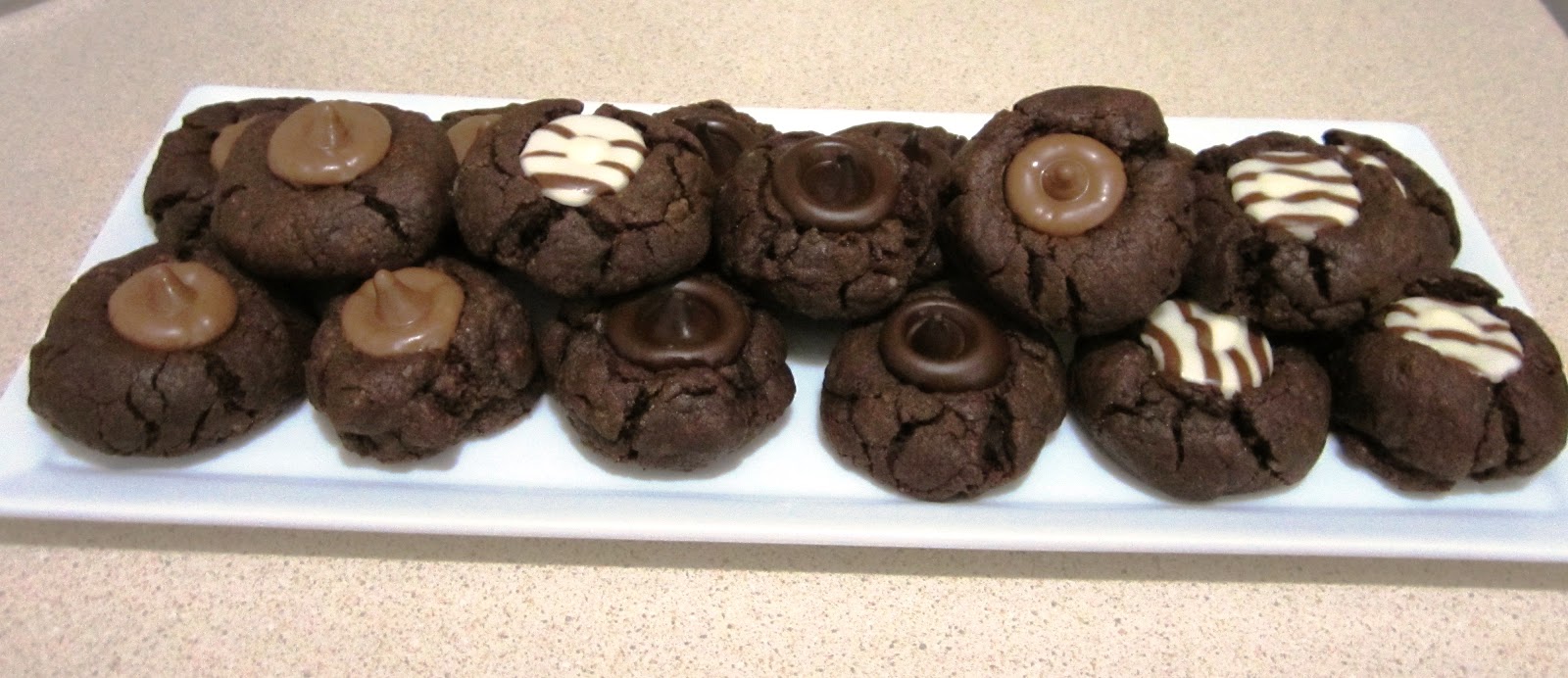 PinsterSisters Fudge Kiss Cookies