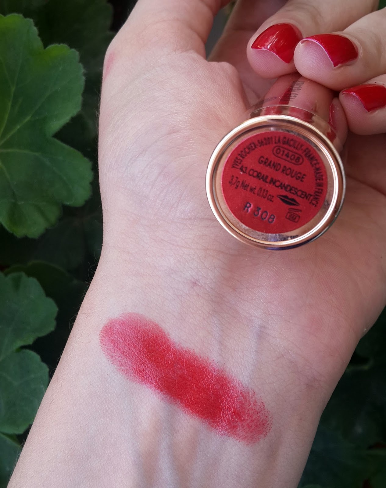 Yves Rocher Grand Rouge Rujlar Bir Kartanesi Blogu
